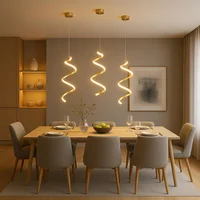 Lampara Colgante LED Colgante Wavy Luz Calida Producto Certificado
