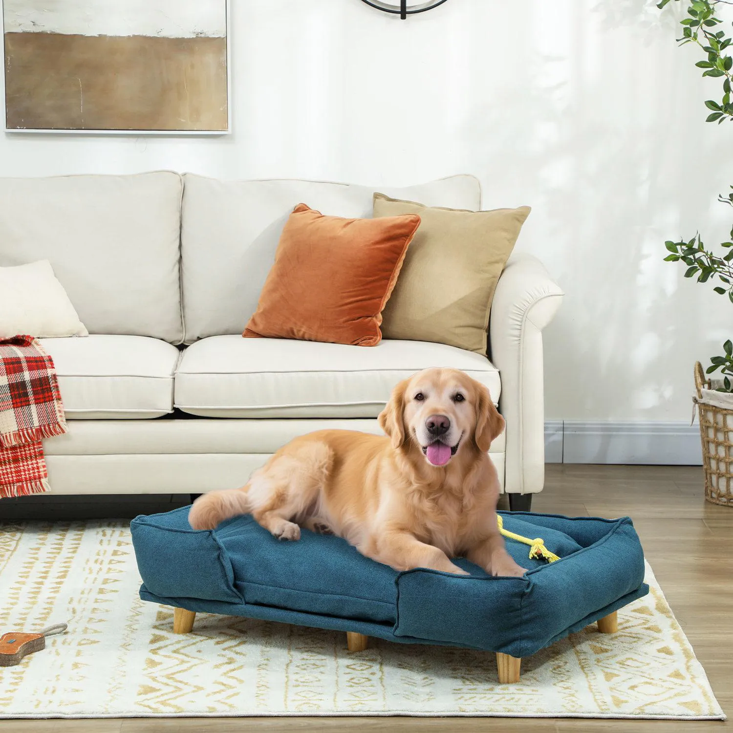 Casa Para Perros Petsafe Resistente Espaciosa Color Beige 12345