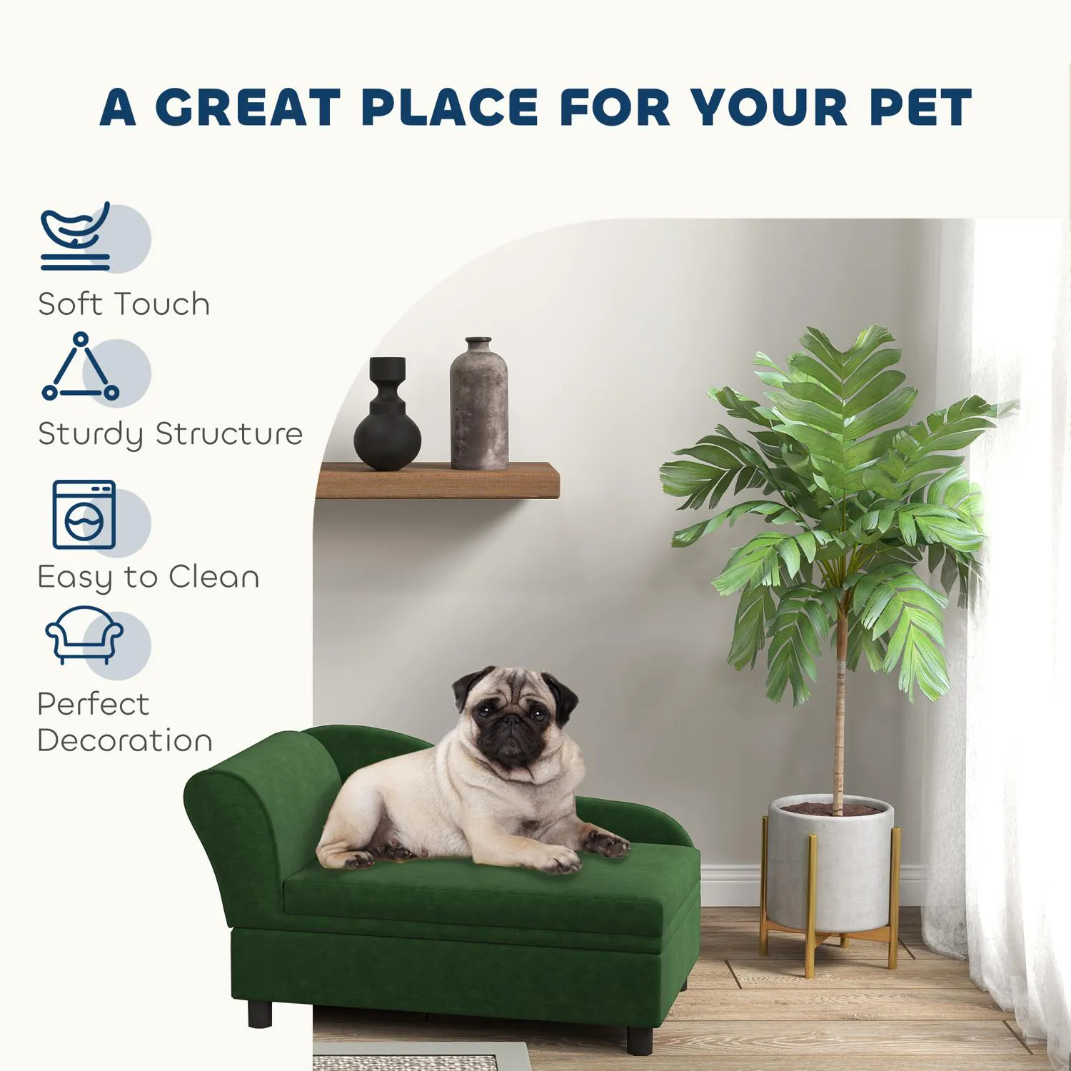 Cama Para Perro Sofá Para Mascota Envío Amazon Modelo P123 3