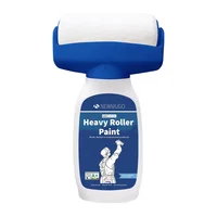 Rodillo Reparador de Pared Blanco de Secado Rápido con Pintura Integrada