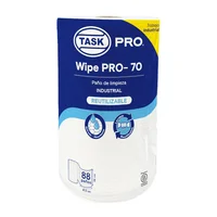 Paño Reutilizable 70 Task Pro x88 Unidades en Material de Polipropileno y Celulosa Color Blanco