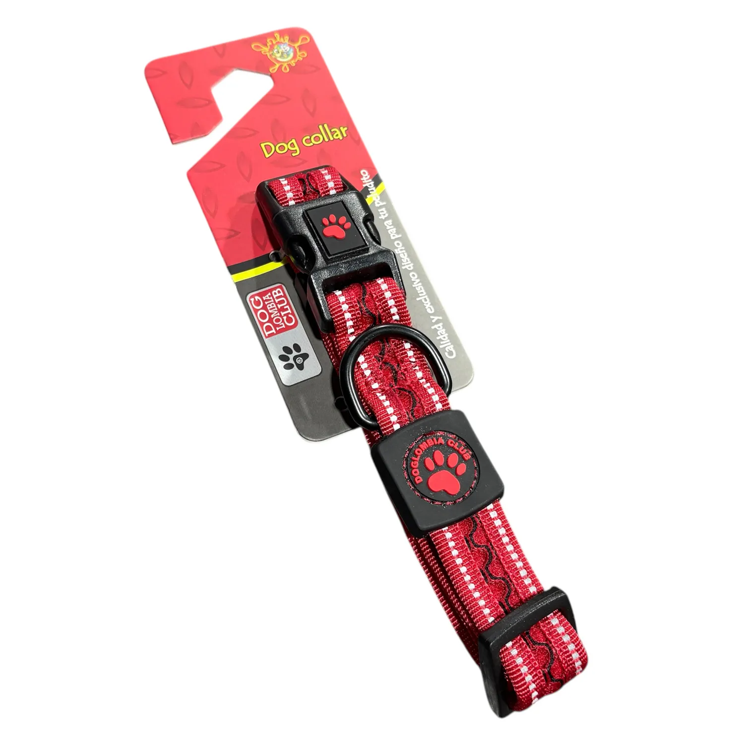 Collar Atomic Rojo Talla M Colmascotas