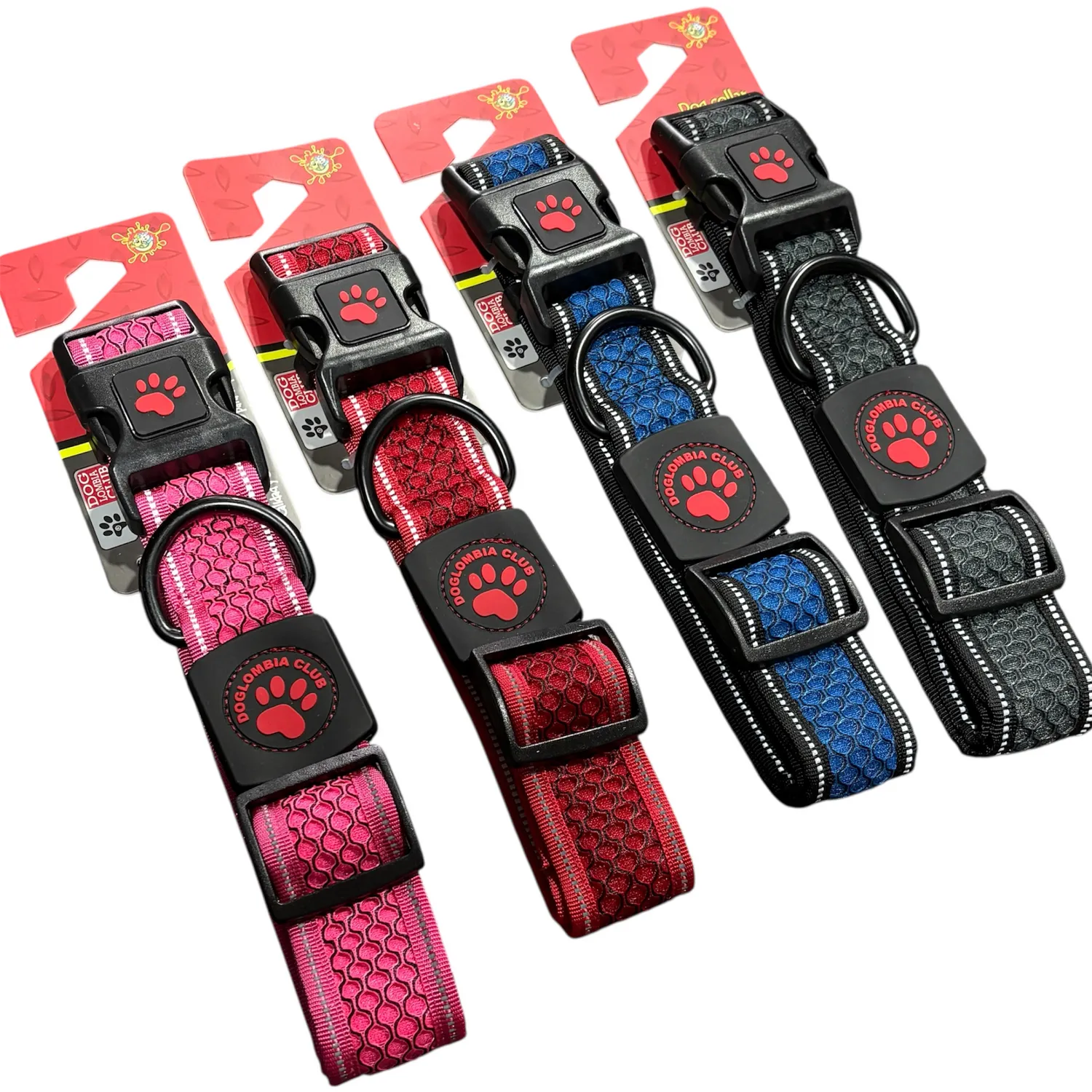 Collar Atomic Rojo Talla M Colmascotas