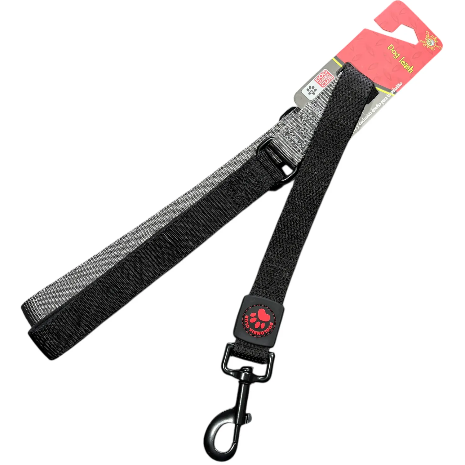 Correa Resortada Bungee Gris Colmascotas