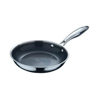 Sartén 28cm Steel Blue Acero Inoxidable Antiadherente Cerámico Grabado Libre de PFOA Apto para Inducción Bergner