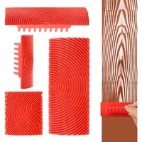 Herramientas Kryslanix para Pintura de Grano de Madera con Acabado Natural