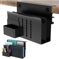 Organizador De Escritorio Colgante HAMOPY De Dos Niveles Color Negro