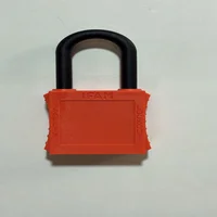 Candado Sf40pn Naranja