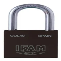 Candado Aluminio y Arco Acero Col40n Negro