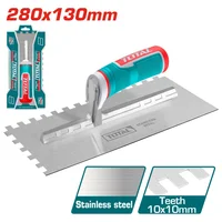 Paleta de Yeso con Dientes y Mango de Plástico Total Tools