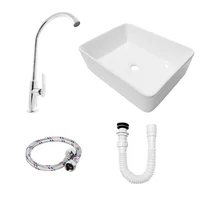 Combo Lavamanos y Grifería Agua Fría C916