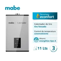 Calentador de Tiro Forzado 11 Litros Silver Mabe Cmm11c1fsna
