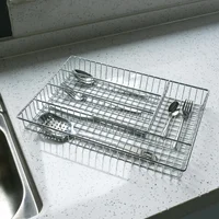 Organizador de Cubiertos Cromado