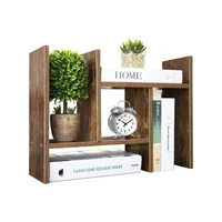 Estante De Escritorio Ajustable De Madera Para Oficina Y Hogar Multiusos