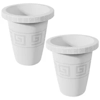 Set X2 Matera Redonda 4.5L Elegante Jardín Espacios Modernos