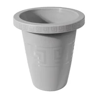 Matera Redonda 4.5L Elegante Para Jardín Y Espacios Modernos