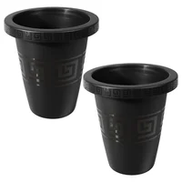 Set X2 Matera Redonda 4.5L Elegante Jardín Espacios Modernos