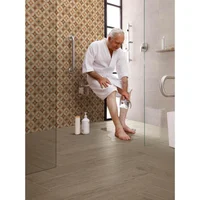 Piso Cerámico Nogal Ard Pro Gris 23.8x119.2 cm Caja 1.41 m2 Corona