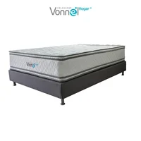 Combo Colchón Doble Resortado Special Pillow + Base Cama 140x190 cm