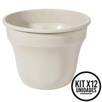 Matera Decorativa Grande con Drenaje Exterior Interior Set X 12 Unidades