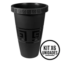 Matera Alta 28l con Diseño para Plantas Grandes y Jardín Set X 6 Unidades