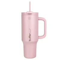 Termo Vaso Termico Con Pitillo 1.2 Lt Buffer Acero Inox