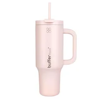 Termo Vaso Termico Con Pitillo 1.2 Lt Buffer Acero Inox