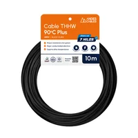 Cable Thhw 12 Awg Negro 10 Mt