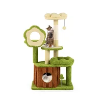 Gimnasio para Gatos Temático de Jungla con Zona de Descanso y Juegos