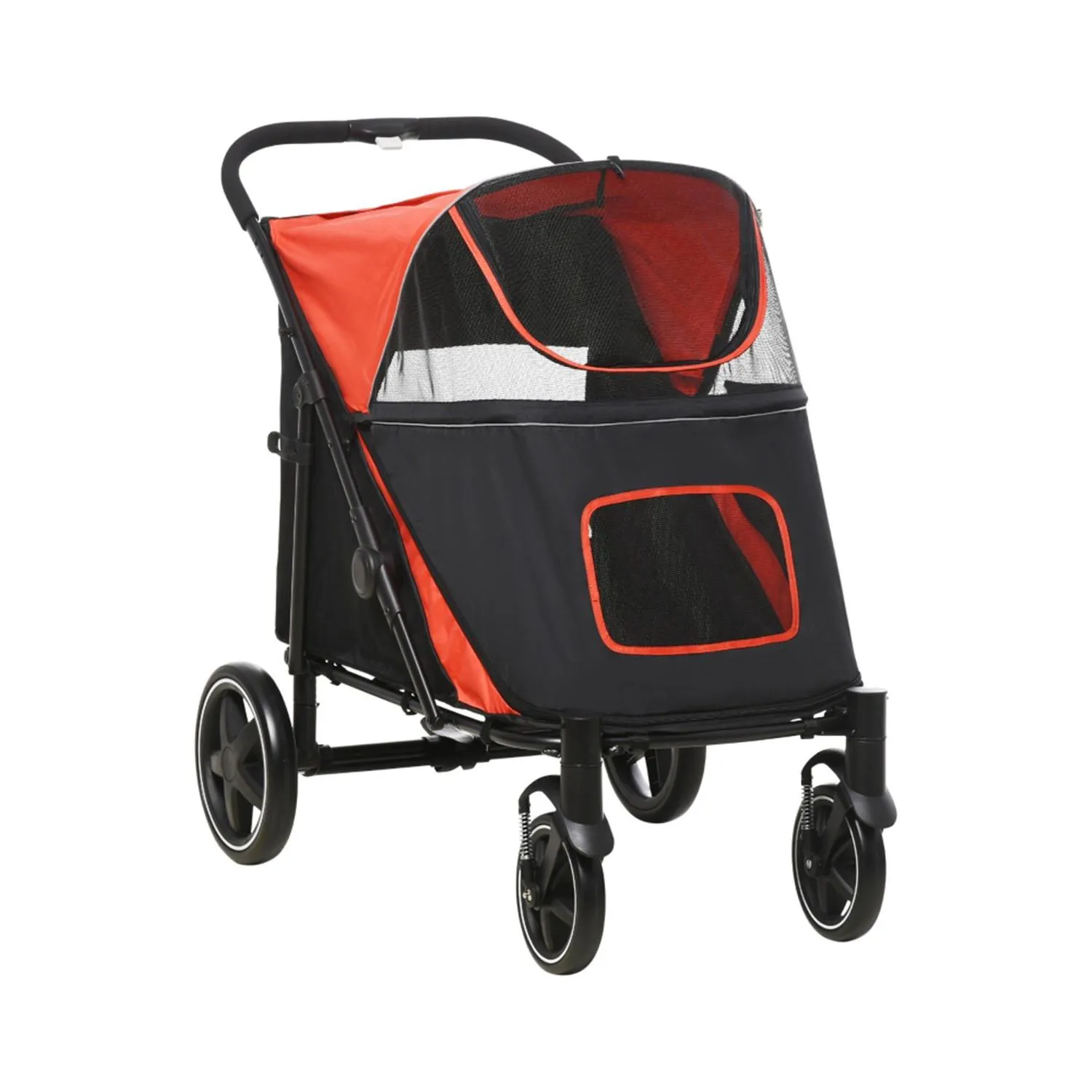 Carriola para Perros Jaula Pequeña Mascota Envío Amazon Modelo X 3