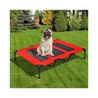 Cama Para Mascotas CozyPet Antideslizante Modelo CP202 Color Gris Medidas 70x50 cm