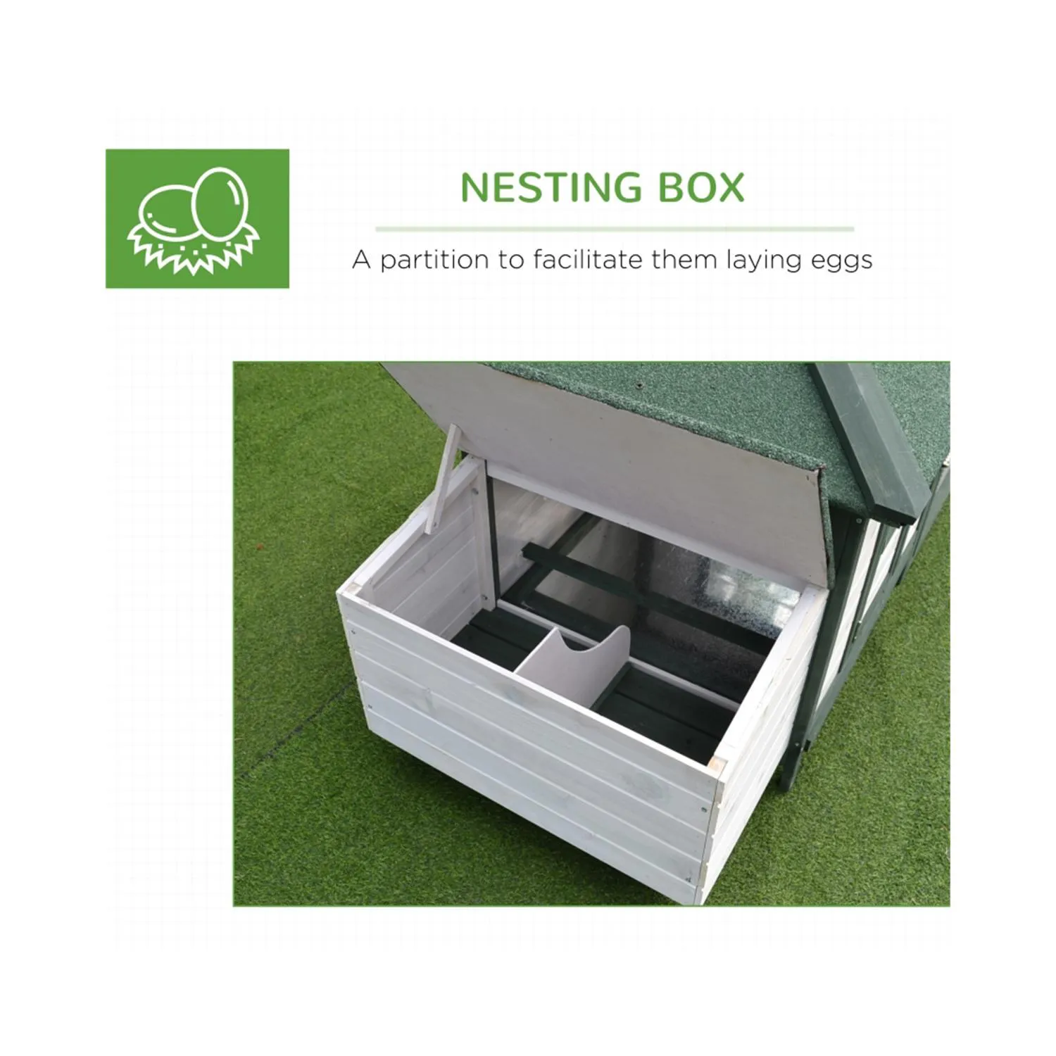 Gallinero de Madera Resistente con Envío Amazon Ideal para Tus Aves 6