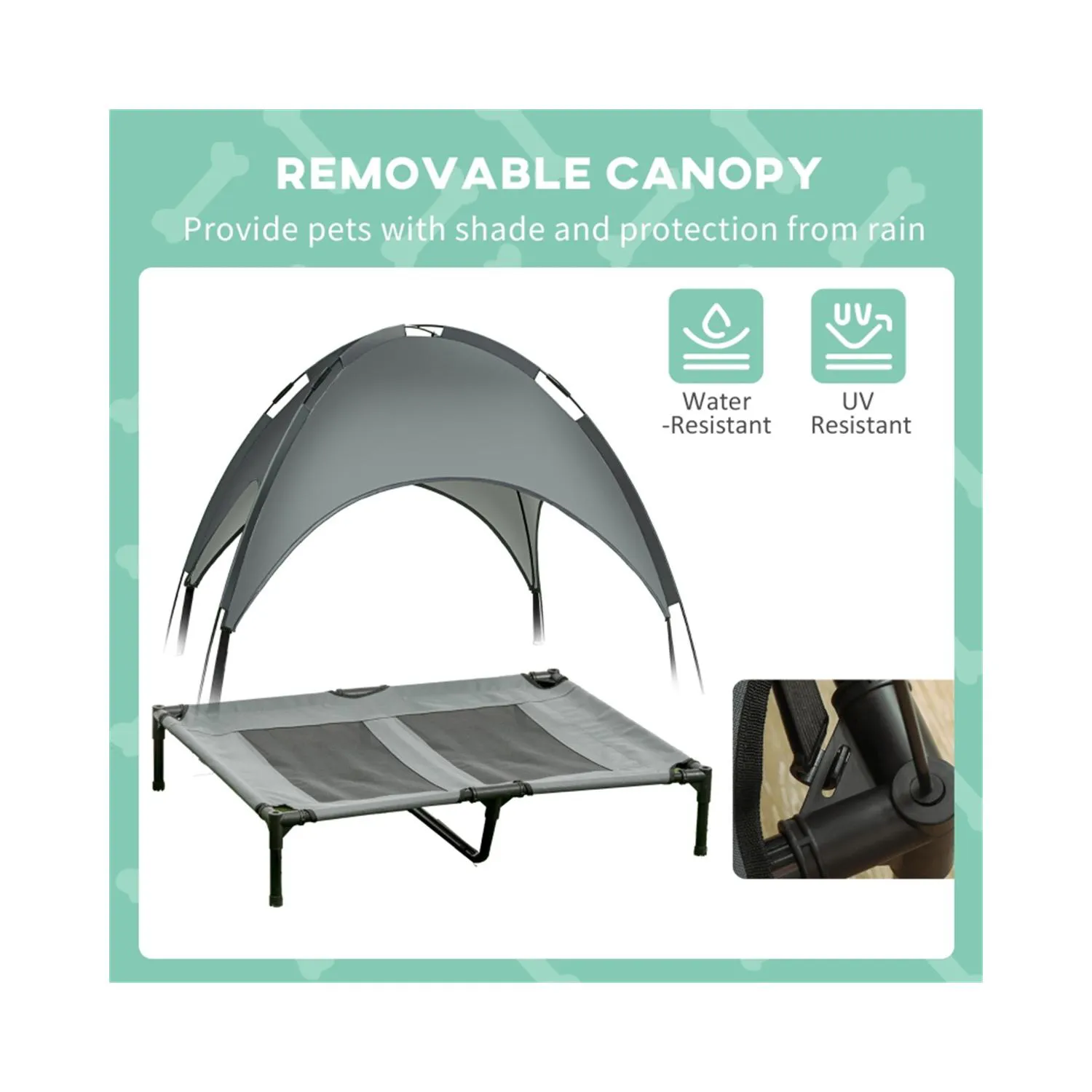 Cama Para Mascotas Cozydream Antideslizante Carpa Confort y Seguridad