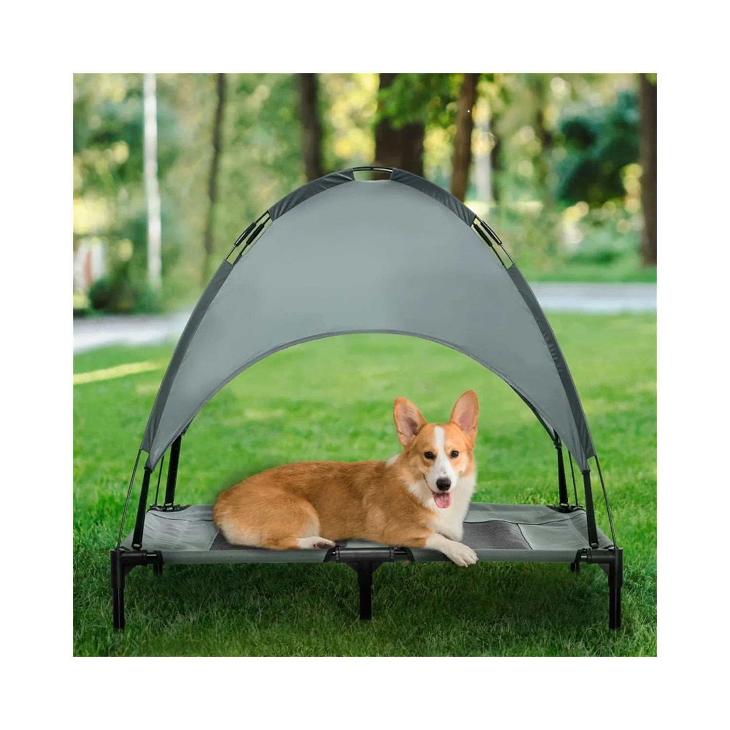 Cama Para Mascotas Cozydream Antideslizante Carpa Confort y Seguridad 6