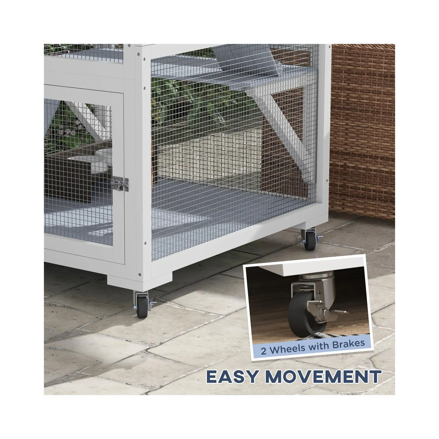 Gato Jaula Pet Cage Duradera y Segura Modelo 2023 6