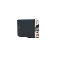 Wiwu Power Bank Wiwu Rock Negra Wi-p005 10000mAh 22.5W Pantalla LED Carga Rápida