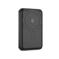 Power Bank Magnética Wiwu Negra Magsafe Multicarga 10000mAh 22.5W