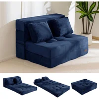 Sofá Cama Convertible 4 en 1 Para Sala Dormitorio y Espacios Reducidos