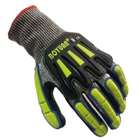 Guante Antiimpacto. Textil Anticorte Nivel 5. Recubierto En Espuma de Nitrilo Acabado Arenoso. Refuerzo Entre Pulgar E Indice y Moldes En Tpr. Talla 10 Pq 6