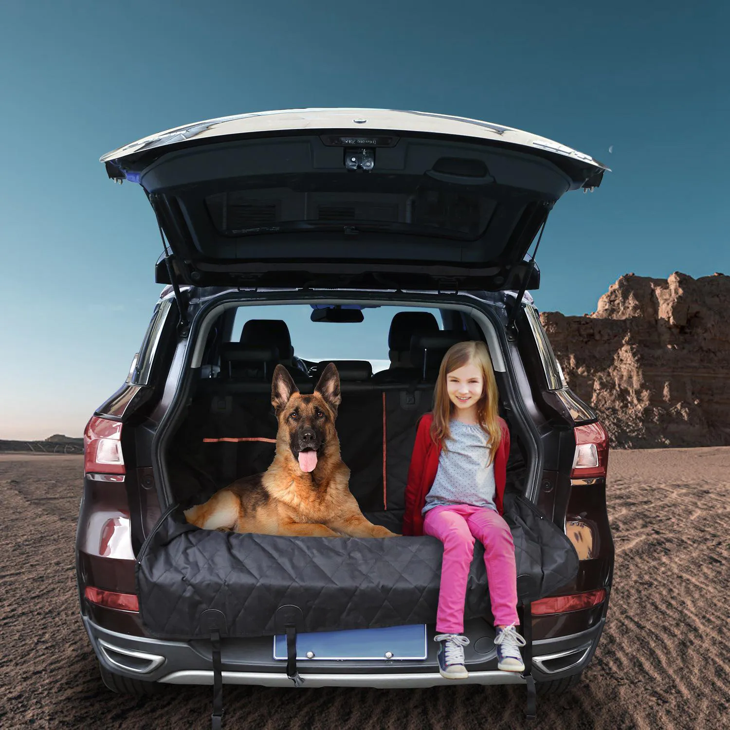 Cobertor de Asiento para Perros Trucs SUVs Extensor y Hamaca en Varios Colores