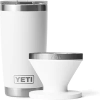 Vaso de Acero Inoxidable Blanco con Tapa Magnética Aislada al Vacío