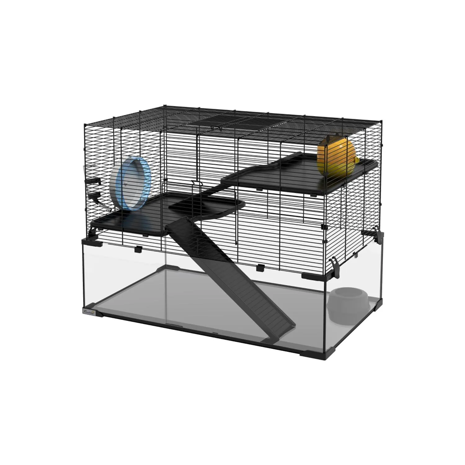 Jaula para Hámster Espacio Seguro Fácil Limpieza Modelo HC202