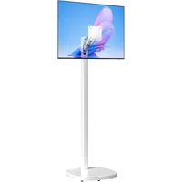 Soporte de Piso Ajustable para Monitores y Televisores