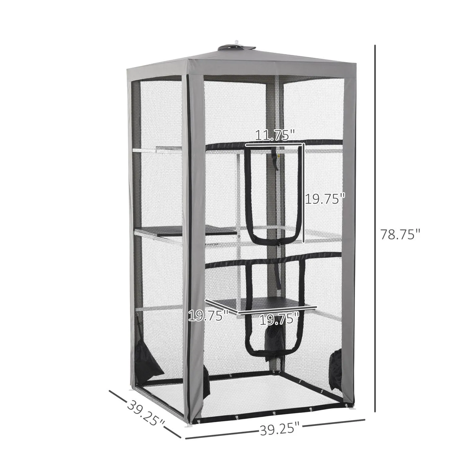 Túnel de Juego para Gatos Marca X Plegable y Resistente