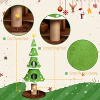 Gimnasio para Gatos con Diseño de Gimnasio Navideño y Espacios de Descanso