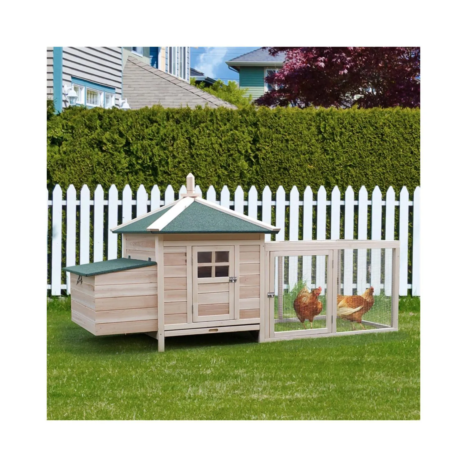 Gallinero de Madera Resistente con Envío Amazon Fácil de Montar