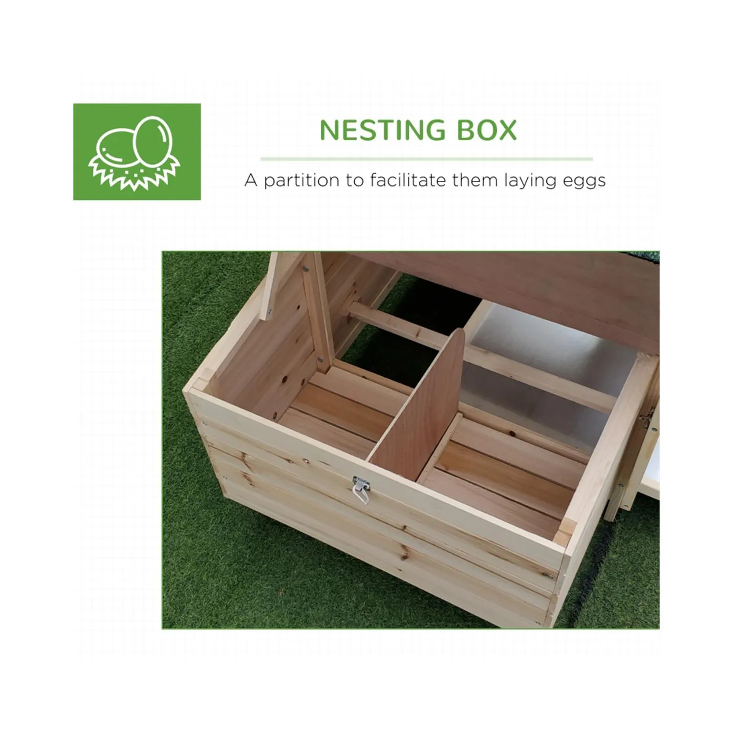 Gallinero de Madera Resistente con Envío Amazon Fácil de Montar 7