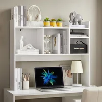 Estantería de Escritorio de 6 Estantes con Diseño Moderno y Organización Vertical