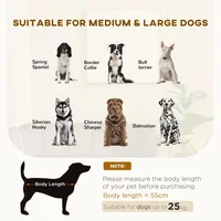 Casa Cama Elevada para Perro con Diseño Elegante y Cojín Lavable
