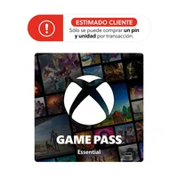 Pin Virtual Xbox Game Pass Essential 6 Meses